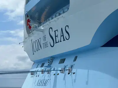 Icon of the Seas: the Icon of Vacations - Royal Caribbean 16 icon ship name aft.jpg